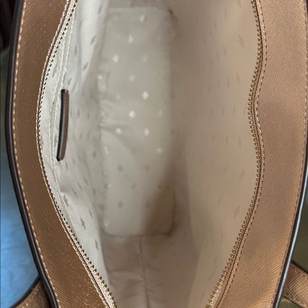 Kate Spade Sparkling pink Metallic Tote Bag excellent condition - Picture 8 of 14